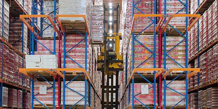 Lagerlogistik bei Transregina 